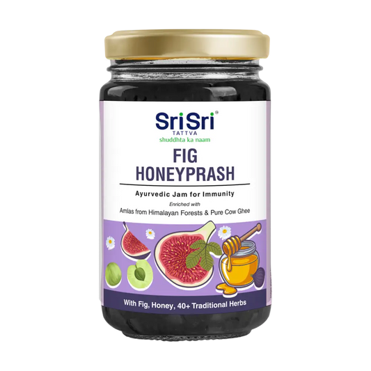 Fig Honeyprash – Ayurvedic Jam for Immunity | Ayurvedic Immunity Booster | 40+ Ayurvedic Herbs | 450g - protien