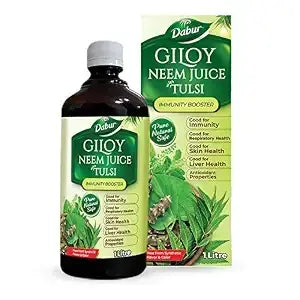 Giloy Neem Tulsi Juice Bottle 1Liter | Dabur