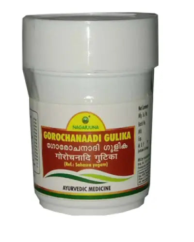 Gorochadanaadi Gulika 50 Tablet | Nagarjuna - Supplements