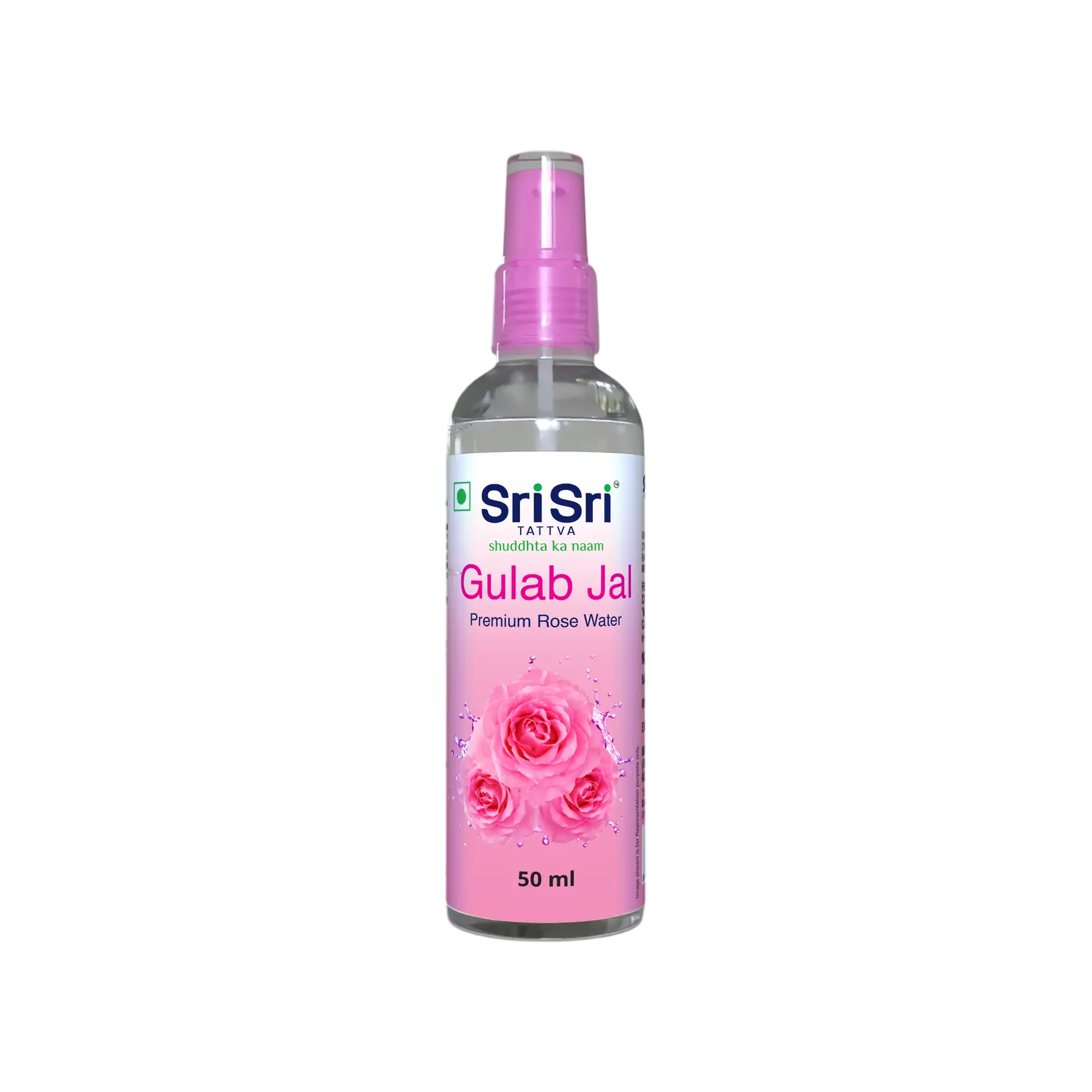 Gulab Jal - Premium Rose Water | Toner Cleanser Moisturizer | Spray Bottle | 50 ml