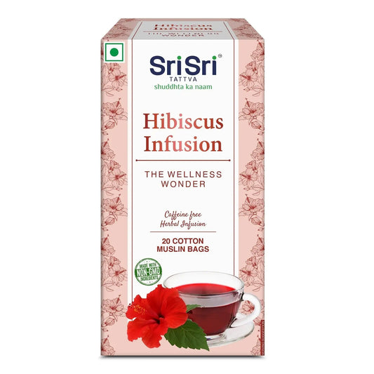 Hibiscus Infusion | Sri Sri Tattva | 20 Bags - Tea