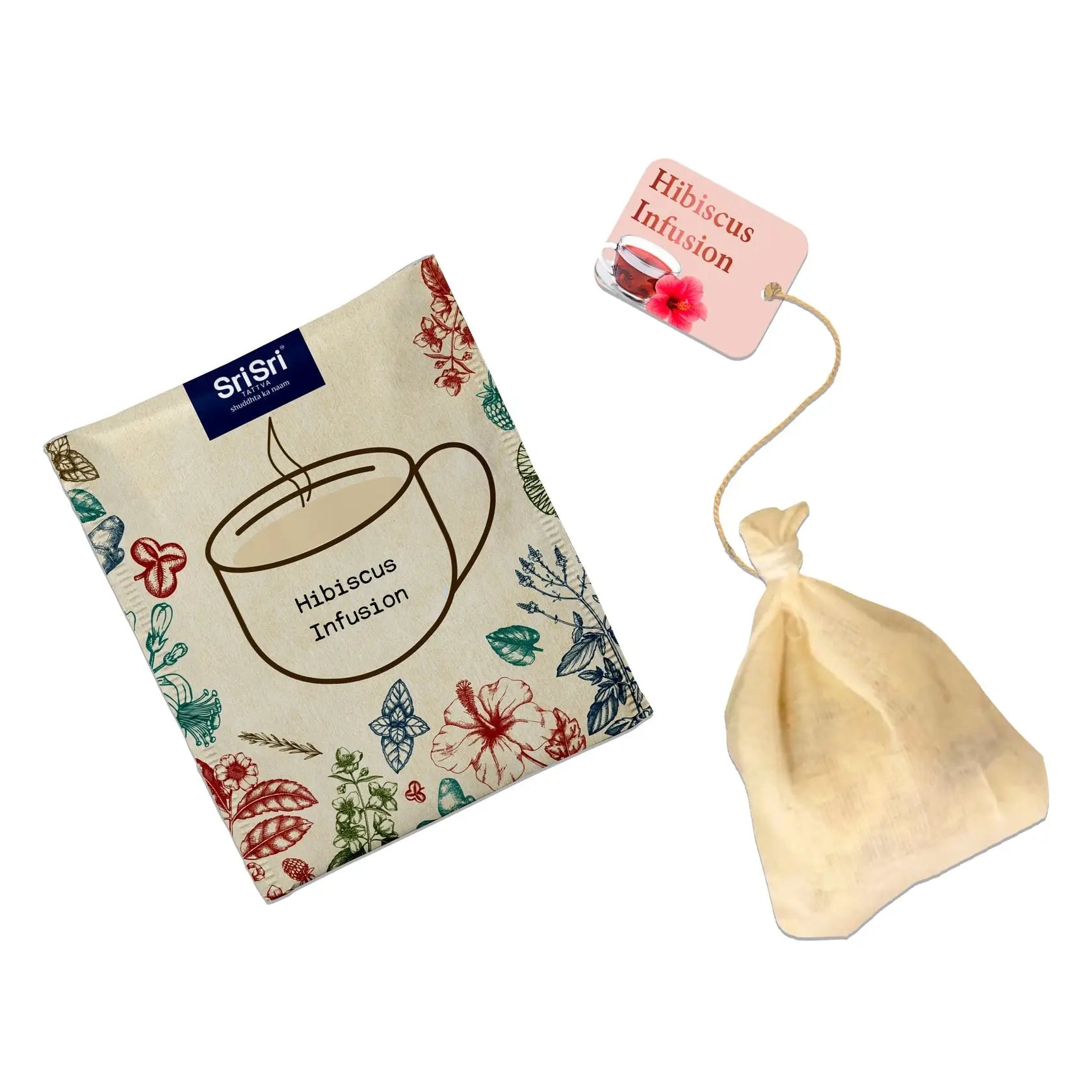 Hibiscus Infusion | Sri Sri Tattva | 20 Bags - Tea