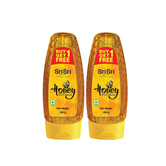 Honey - 100% Natural & Pure No sugar adulteration 400 g (Buy 1 Get 1 Free) - Honey