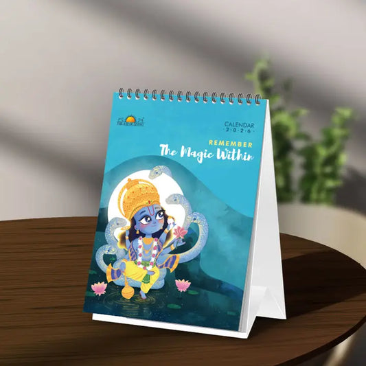 Illustrated Table Top Calendar 2026 - Calendar