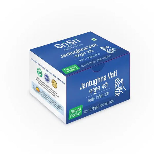 Jantughna Vati - Anti Infection 500mg - Ayurvedic Medicine