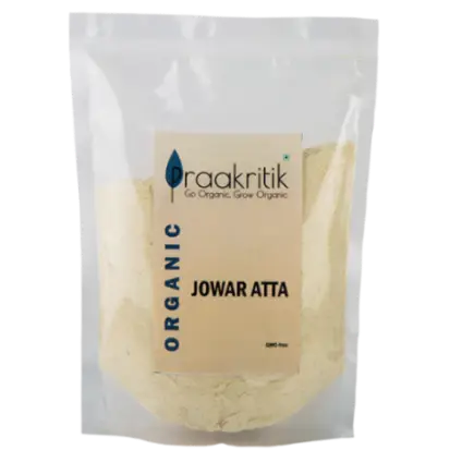 Jowar Atta 500g - Praakritik - Grocery