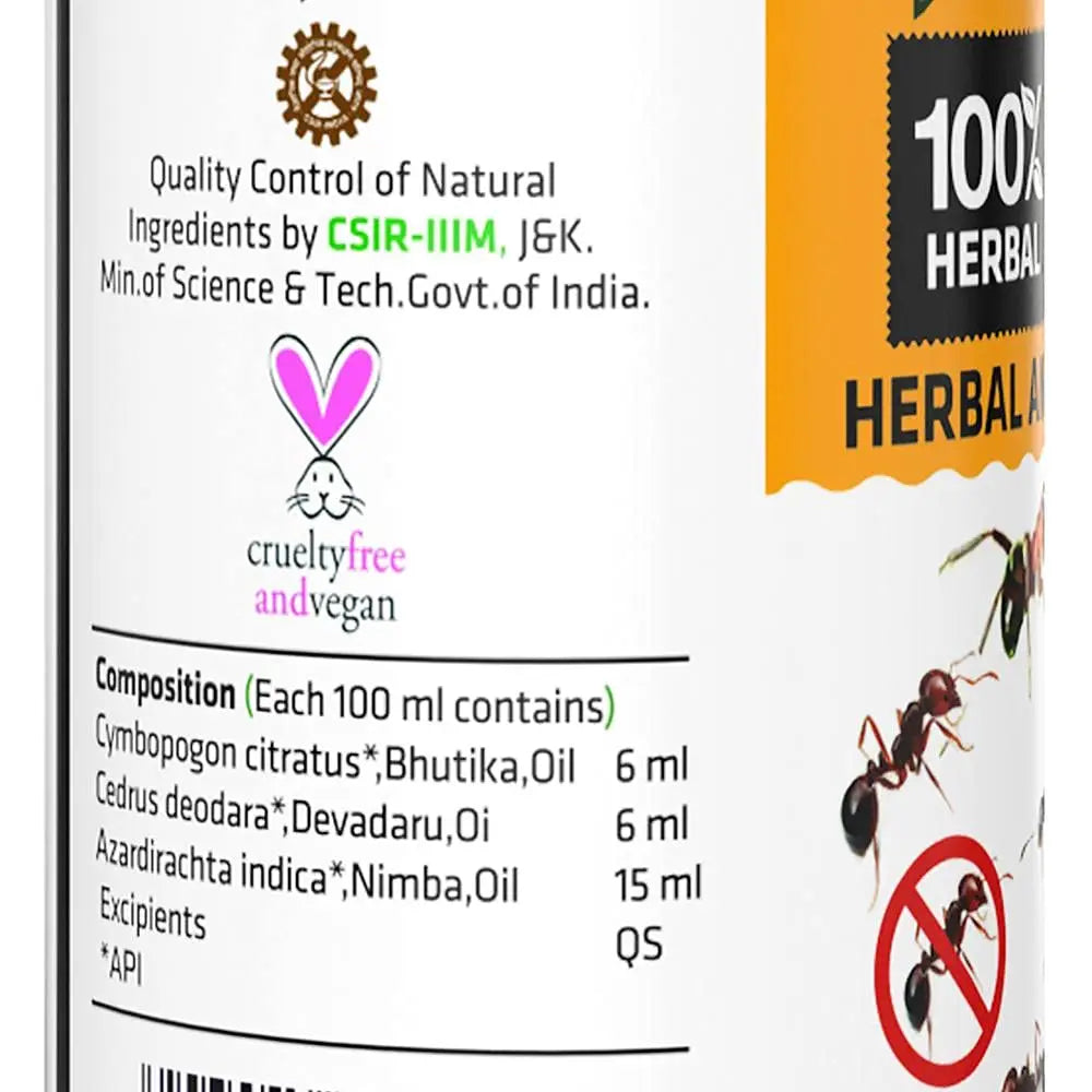 Just Out Herbal Ant Repellent by Herbal Strategi - 100ml - Home Care