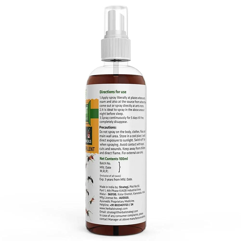 Just Out Herbal Ant Repellent by Herbal Strategi - 100ml - Home Care
