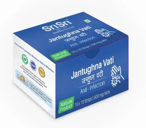Jvara keerti vati - fever 500mg 10Tab | Sri Sri Tattva - Tablets