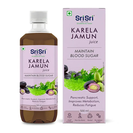 Karela Jamun Juice 500ml By Sri Sri Tattva - Juice