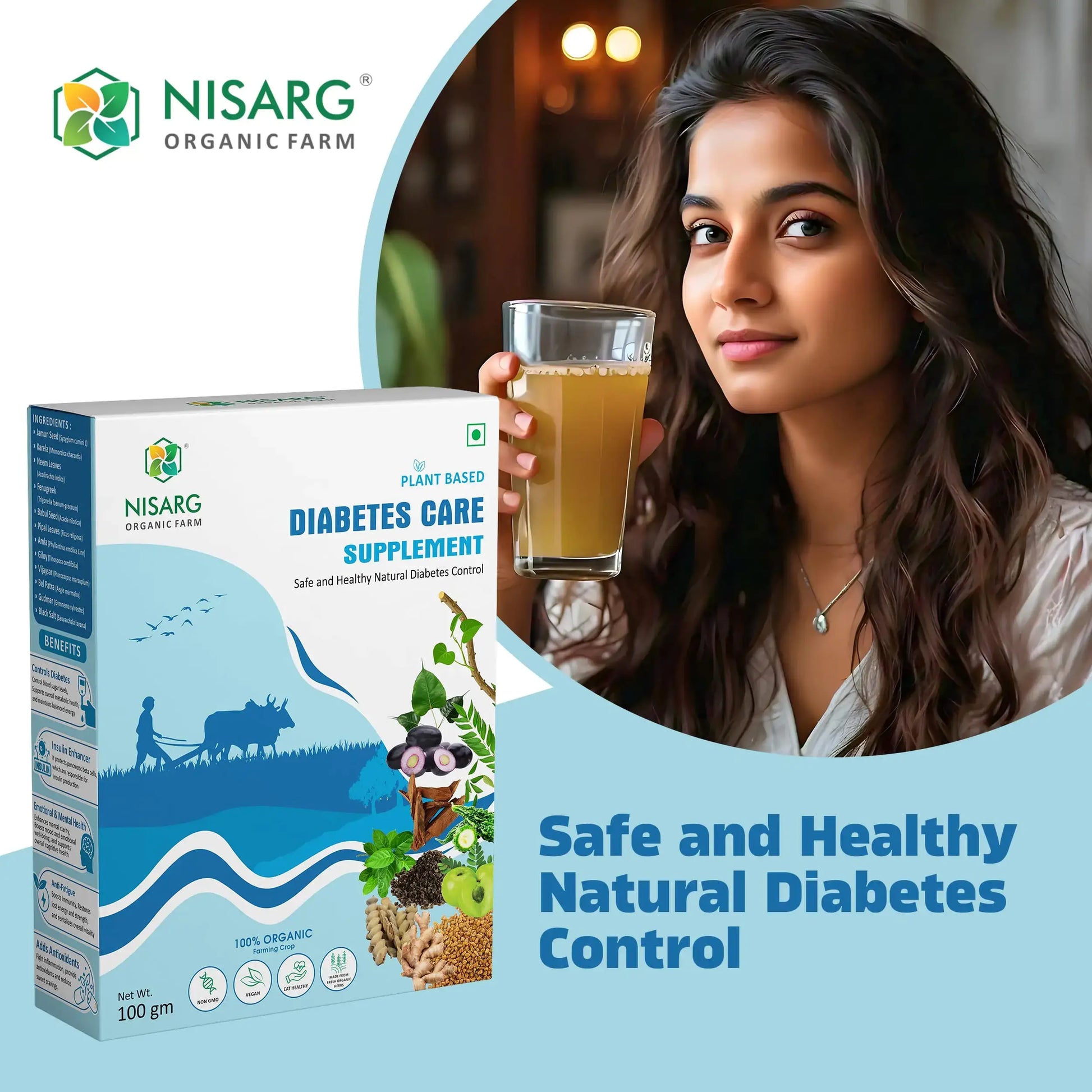 Karela Jamun Powder – Natural Supplement to Manage blood sugar