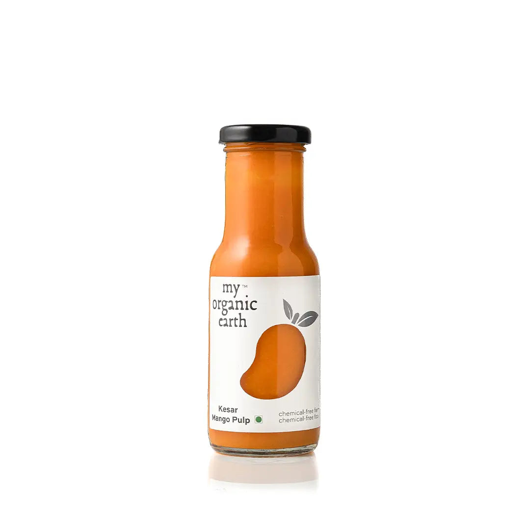 Kesar Mango Pulp | My Organic Earth