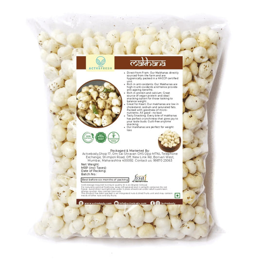 Makhana 100gm | Actvefresh BUY 2 GET 1 FREE - Dry Fruits