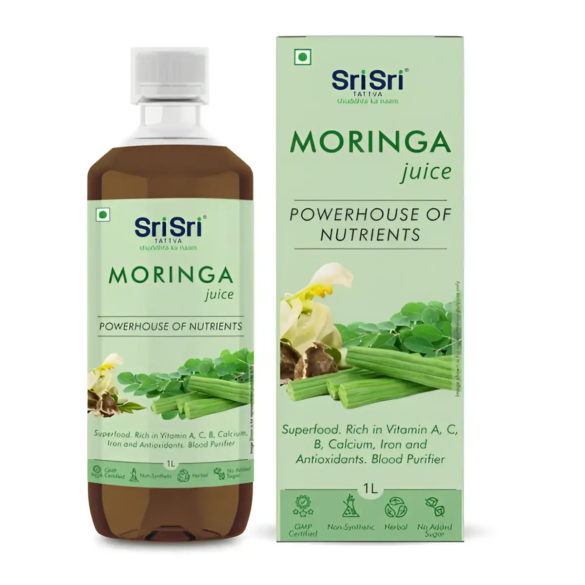 Moringa Juice - Powerhouse of Nutrients 1L - Juice