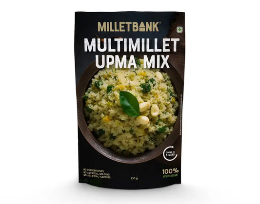 Multi Millet Upma 250g | MilletBank - snacks