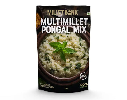 Multimillet Pongal 250g | MilletBank - snacks