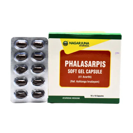 Nagarjuna Phalasarpis Capsule – 10 Caps - Ayurvedic Medicine