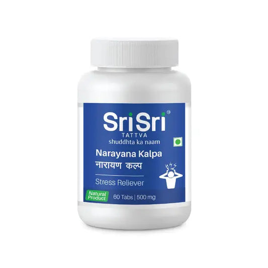 Narayana Kalpa Tablet - Stress Reliever 60 Tabs | 500mg | Sri Sri Tattva - Tablets