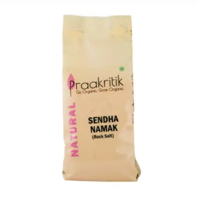 Natural Rock Salt 500g | Praakritik - Grocery