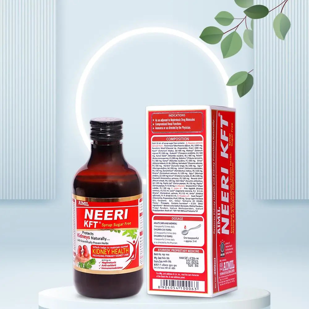 Neeri KFT Sugar Free Syrup - AIMIL Pharmaceuticals - Syrups