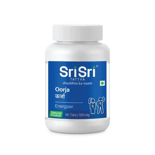 Oorja - Energizer 60 Tabs | 500mg | Sri Sri Tattva - Vitamins & Supplements