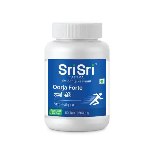 Oorja Forte - Anti Fatigue 60 Tabs | 500mg | Sri Sri Tattva - Tablets