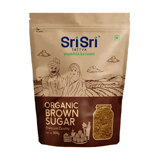 Organic Brown Sugar 500gm - Grocery