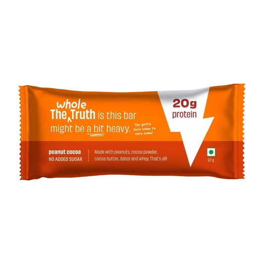 Peanut Cocoa Pro Bar | Pack of 1 | The Whole Truth