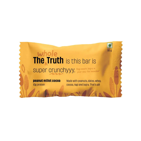 Peanut Millet Cocoa Bar | Pack of 1 | The Whole Truth