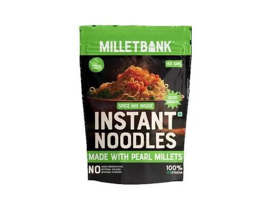 Pearl Millet Instant Noodles 165g | MilletBank - snacks