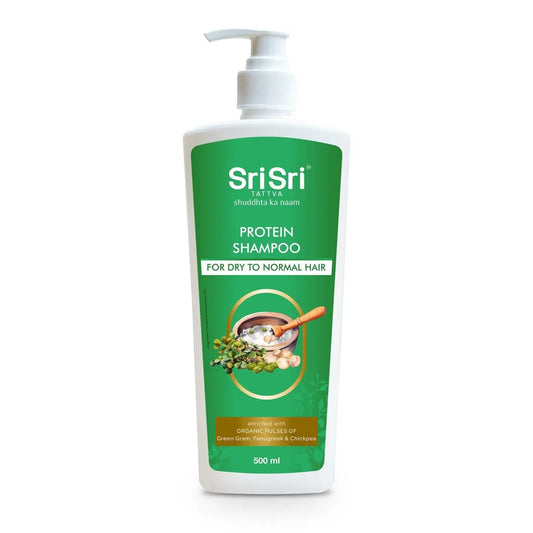 Protein Shampoo - For Dry to Normal Hair (Buy 1 Get 1 Free) 500ml | Sri Sri Tattva - Shampoo