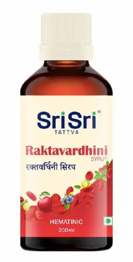 Raktavardhini Syrup - Hematinic 200ml | Sri Sri Tattva - Syrups