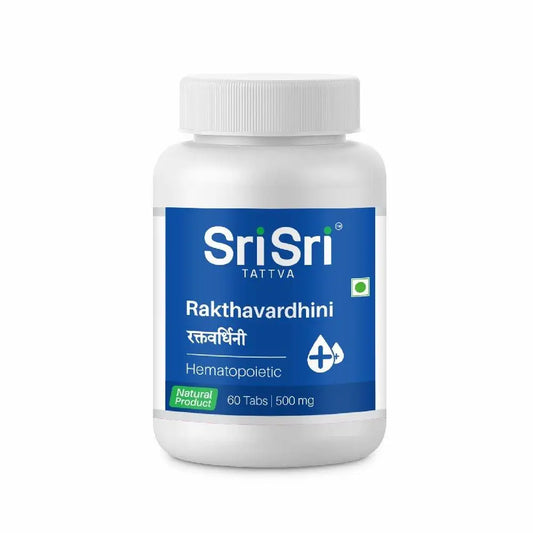 Raktavardhini Tablet - Hematopoietic 60 Tabs 500mg | Sri Sri Tattva - Tablets