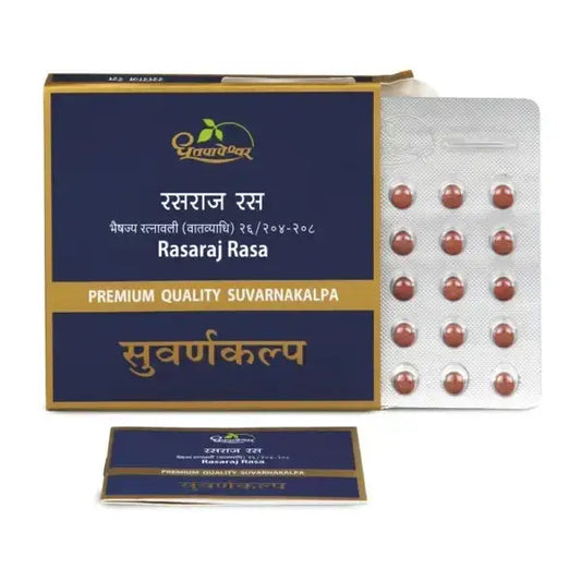 Rasaraj Rasa 30Tabs | Shree Dhootapapeshwar - Ayurvedic Medicine
