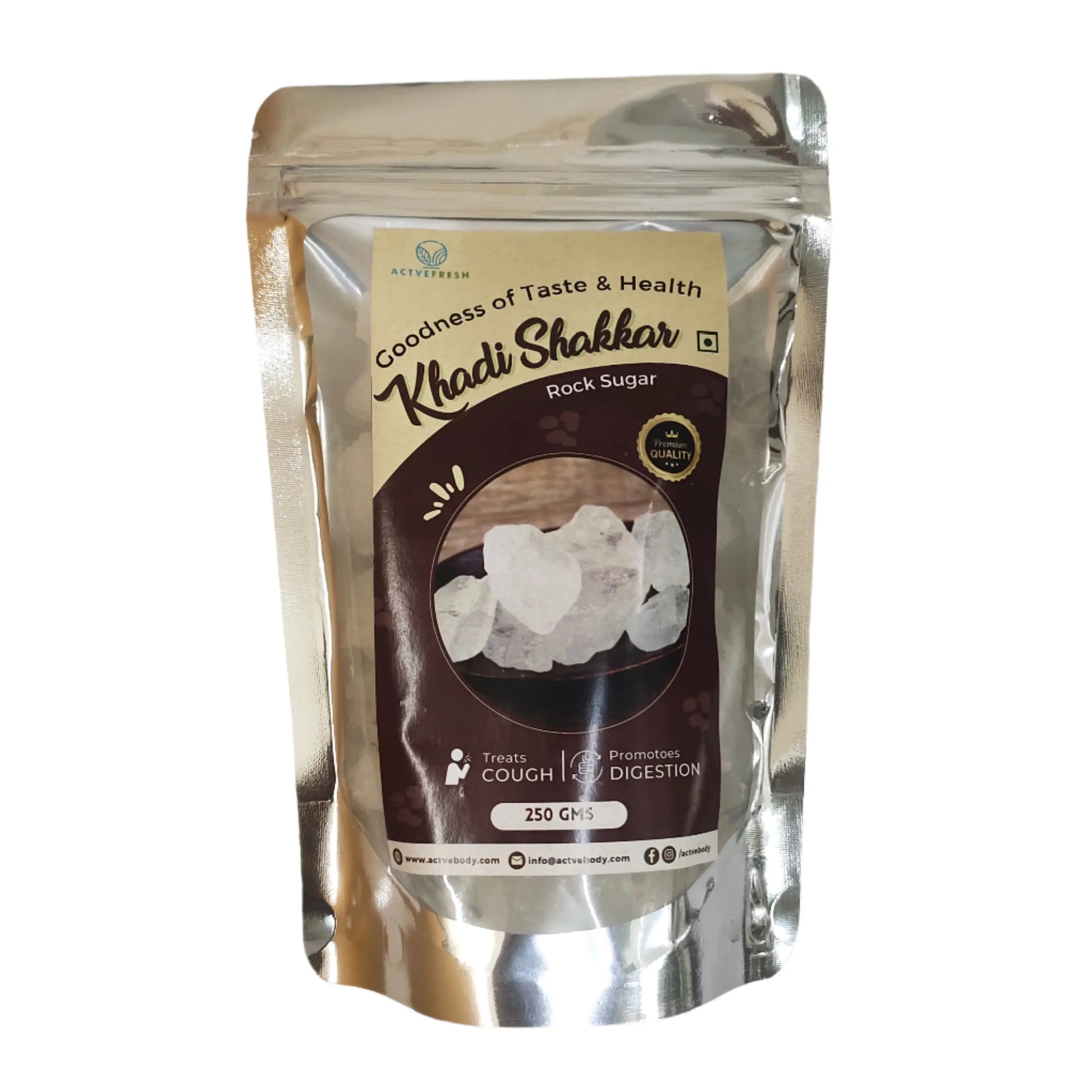 Rock Sugar (Khadi Sahkar) 250gm | Actvefresh