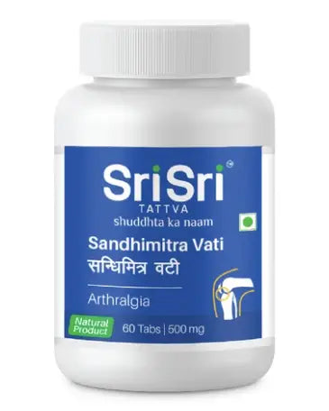 Sandhimitra Vati - Arthralgia 60 Tabs 500mg | Sri Sri Tattva - Vitamins & Supplements