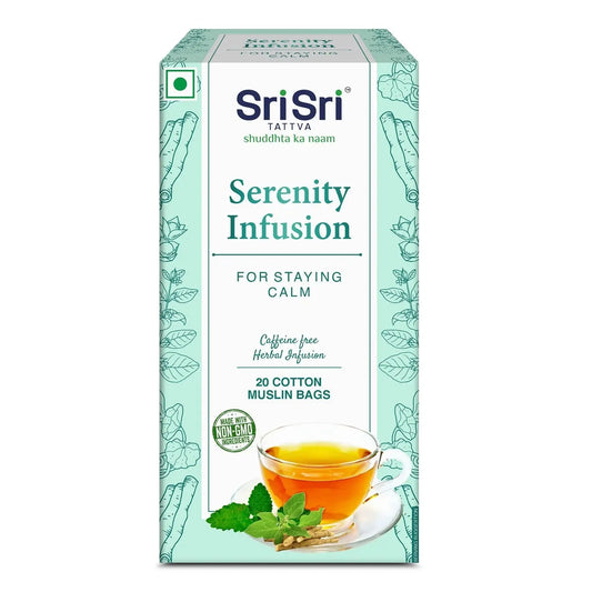 Serenity Infusion | Sri Sri Tattva | 20 Bags - Tea