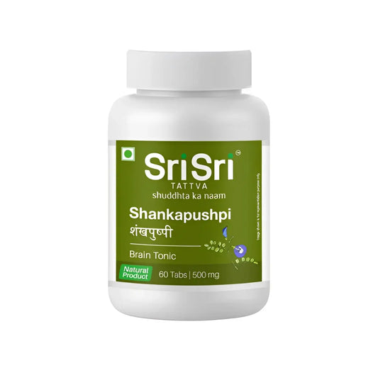 Shankapushpi - Brain Tonic 60 Tabs | 500mg - Ayurvedic Medicine