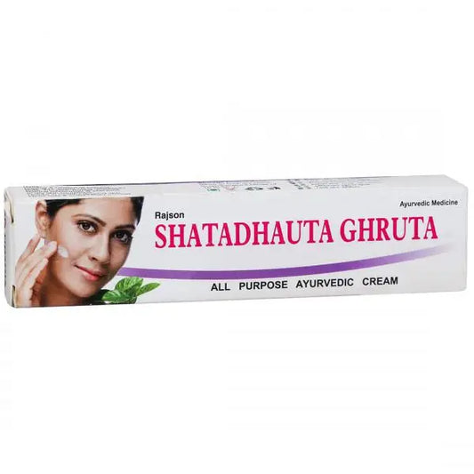 Shatadhauta Ghruta Cream 25g | Rajson - Cream