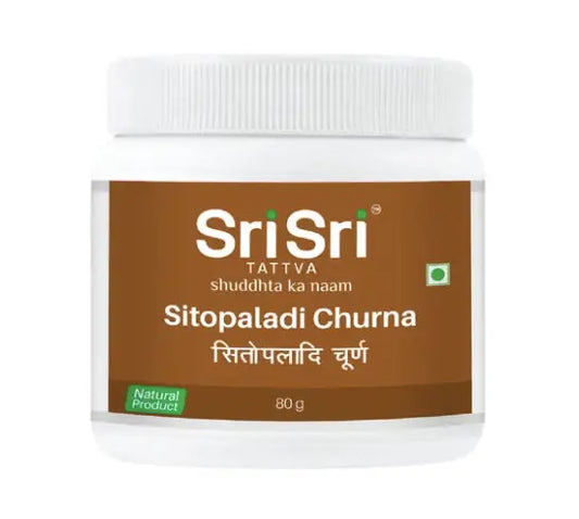 Sitophaladi Churna - Cold & Cough Remedy 80g - Churna