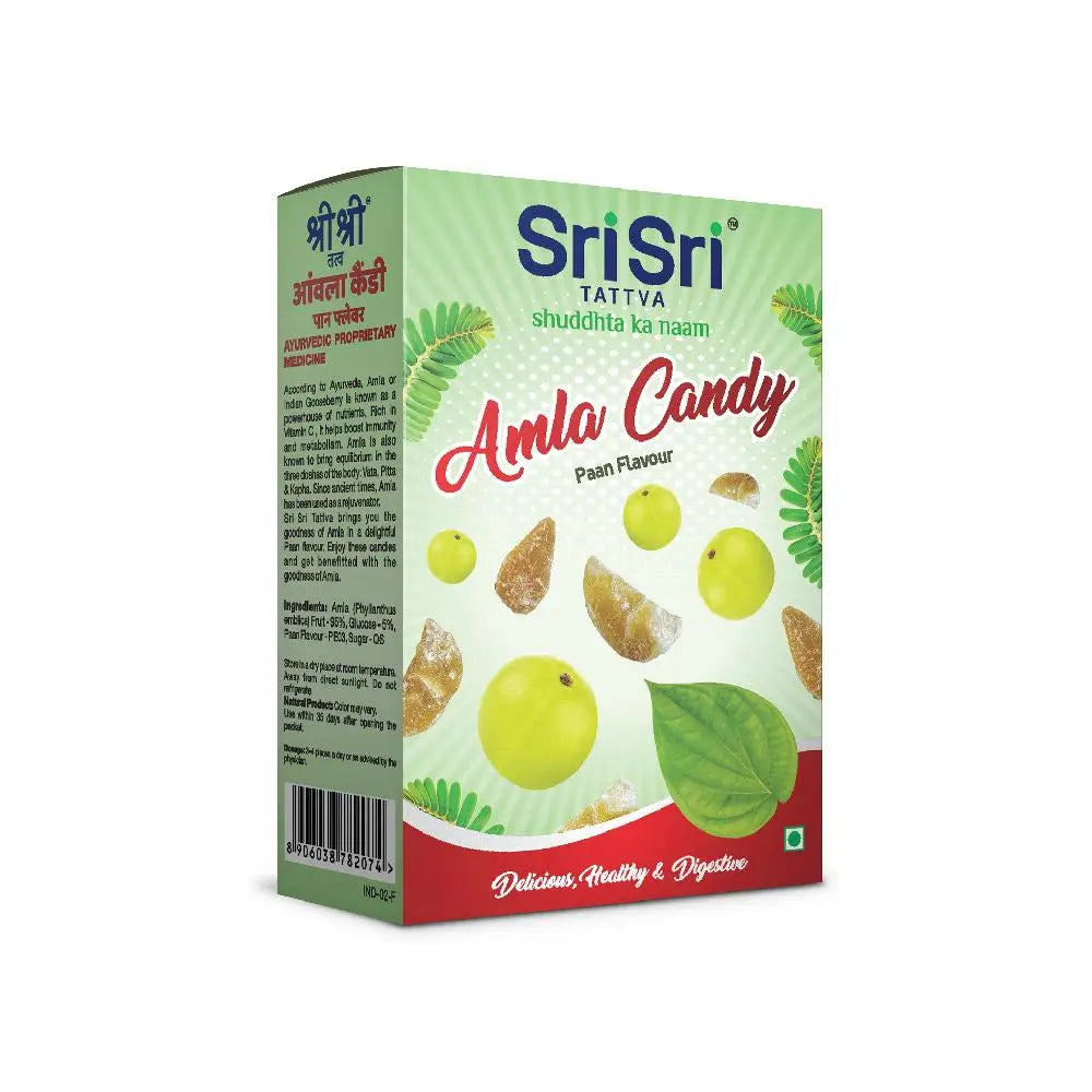 Sri Sri Tattva Amla Candy Paan 400g - Gourmet Foods