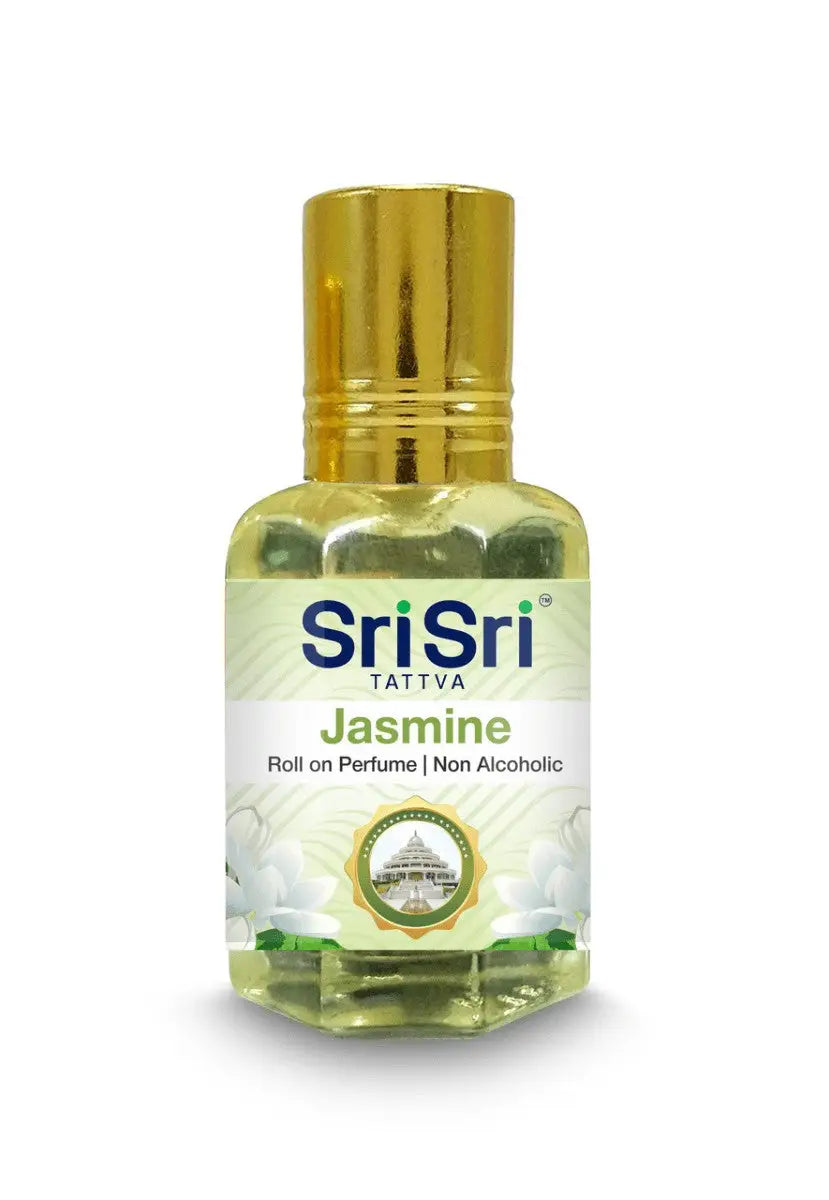 Sri Sri Tattva Aroma - Jasmine - Roll on Perfume 10ml - Aroma