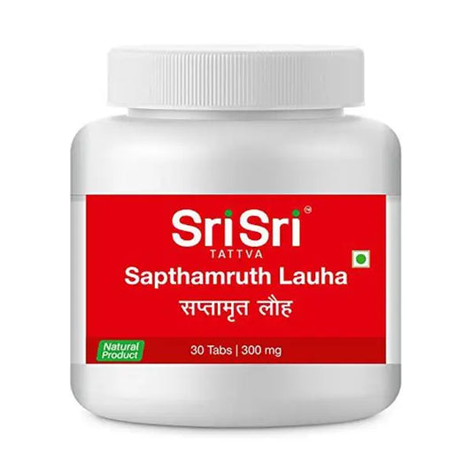 Sri Sri Tattva Saptamruth Lauha - 30 tabs - Tablets