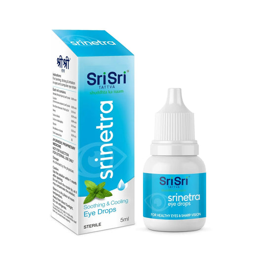Srinetra Eye Drops - Soothing & Cooling | Protects Eyes From Dust Pollution & Dirt | 5 ml - Personal Care