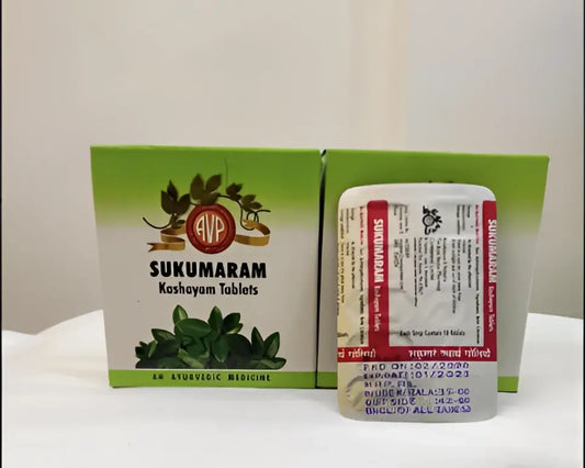 Sukumaram Kashayam 10Tabs | Arya Vaidya Pharmacy