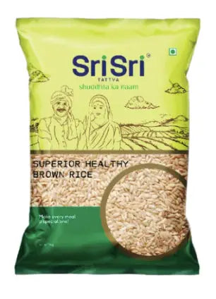 Superior Healthy Brown Rice 1Kg | Sri Sri Tattva - Grocery