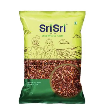 Superior Healthy Red Rice 1kg | Sri Sri Tattva - Grocery