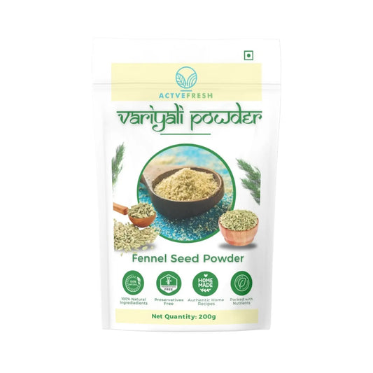 Variyali Powder (Fennel Powder) | Actvefresh 200g - Powder