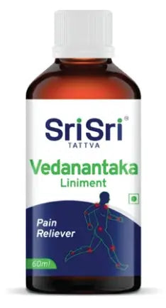 Vedanantaka Liniment - Pain Reliever 60ml | Sri Sri Tattva - Taila