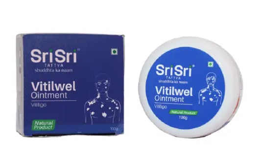Vitilwel Ointment - Vitilgo 100g | Sri Sri Tattva - Tablets